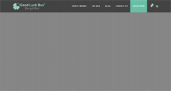 Desktop Screenshot of goodluckbox.com